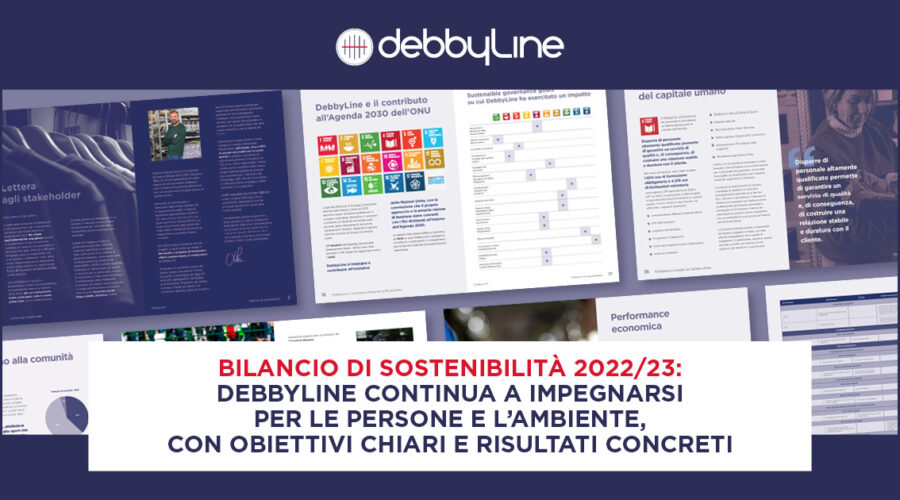 Bilancio di sostenibilità DebbyLine 2022 - 2023